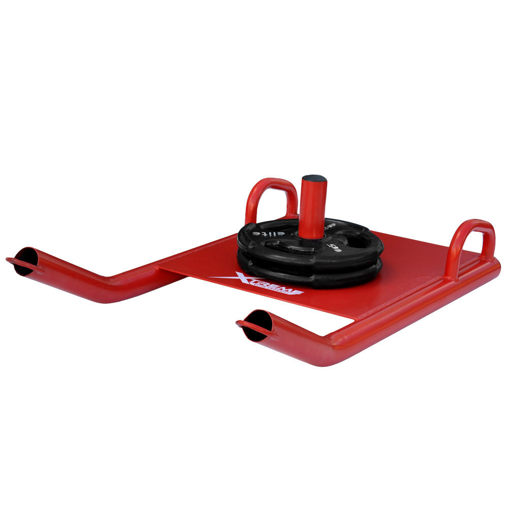 Red Sled W/ Harness