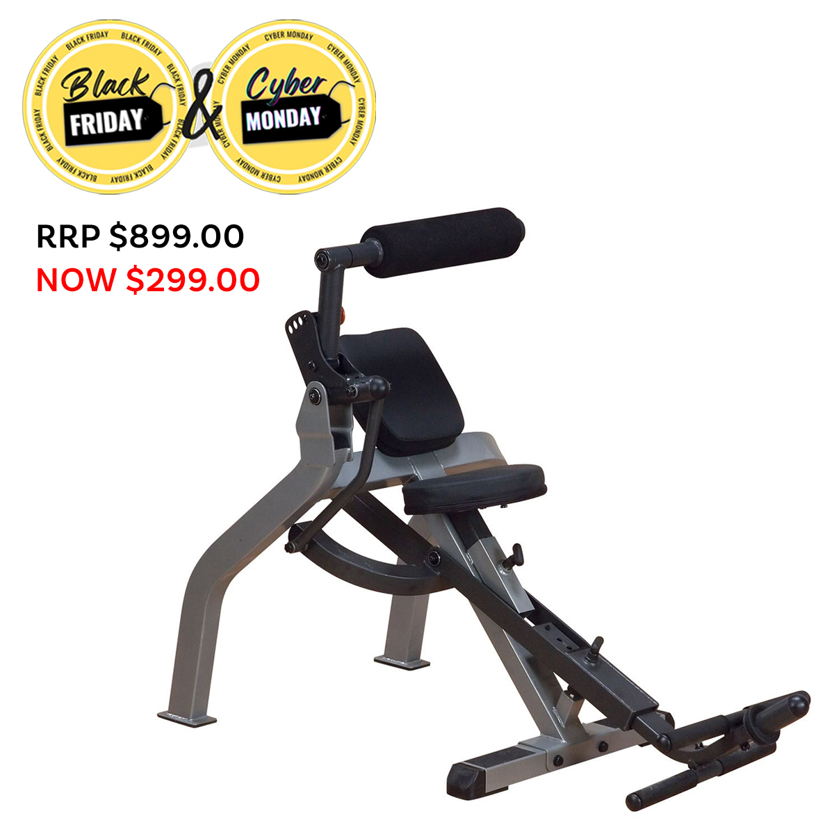 Semi-Recumbent Dual AB Bench -  St johns 