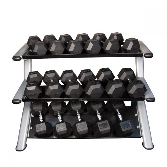 3 Tier High Level Dumbbell Rack Elite Fitness NZ