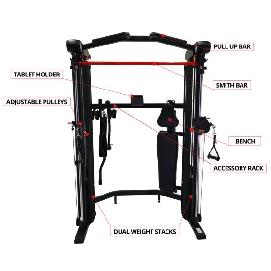 Inspire SF3 Functional Trainer Smith Machine Elite Fitness NZ