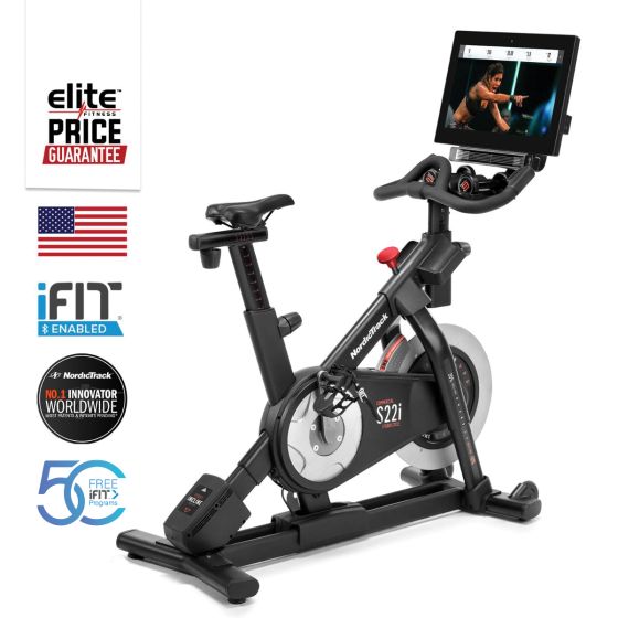 NordicTrack Studio S22i Exercise Bike Elite Fitness Elite Fitness NZ