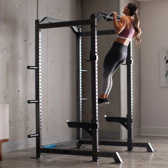Carbon Full Cage Rack Elite Fitness NZ