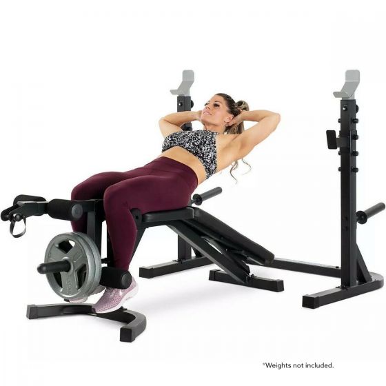 Proform MultI Use Olympic Bench and Independent Rack. Elite