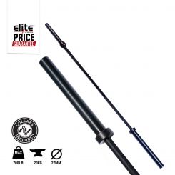 700LB Barbell W/ Black Oxide (2 Bearing)