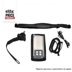 SPIN BIKE MONITOR W/ HEART RATE STRAP