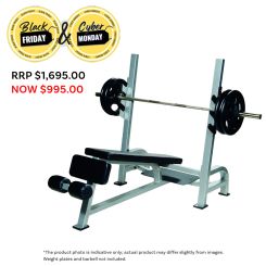 Olympic Decline Bench - Floor Model Available at St Johns only 