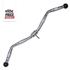 Machine Curl Bar With Revolving Handle