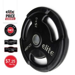 EZI-GRIP OLYMPIC RUBBER WEIGHT PLATE