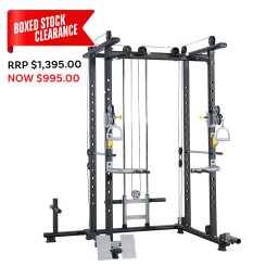 XCP Squat Rack With Adjustable Pulley