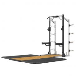 SE HALF RACK WITH PLATE STORAGE & PLATFORM