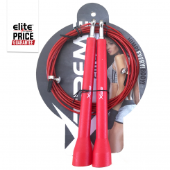 Red Nylon Handle Speed Rope