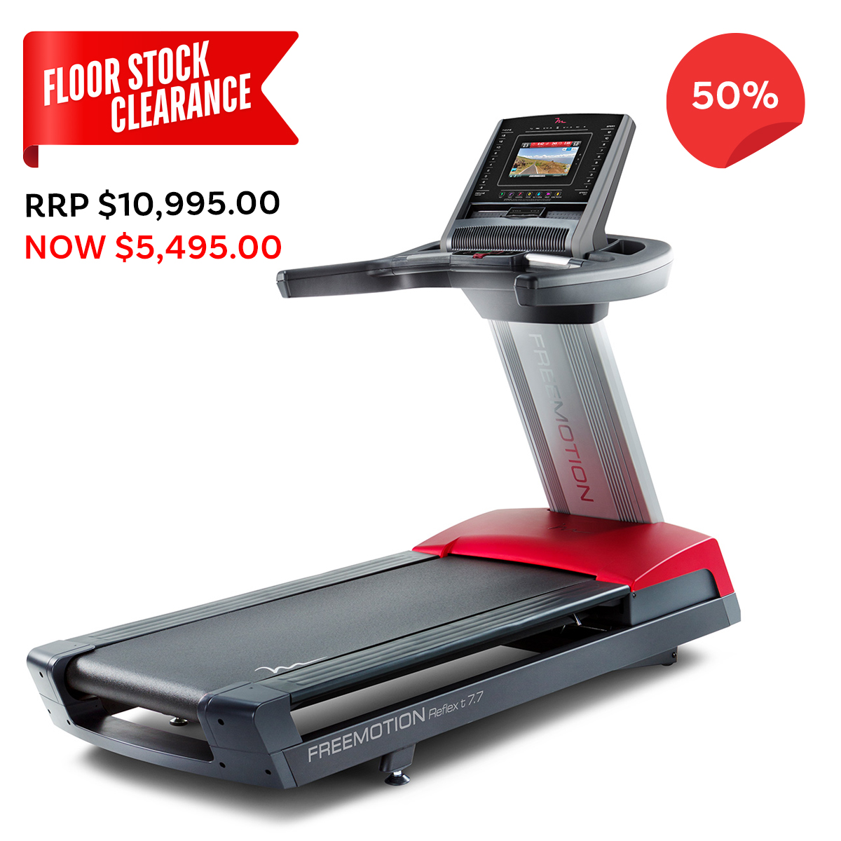 Reflex T7.7 Treadmill - Available In Wellington