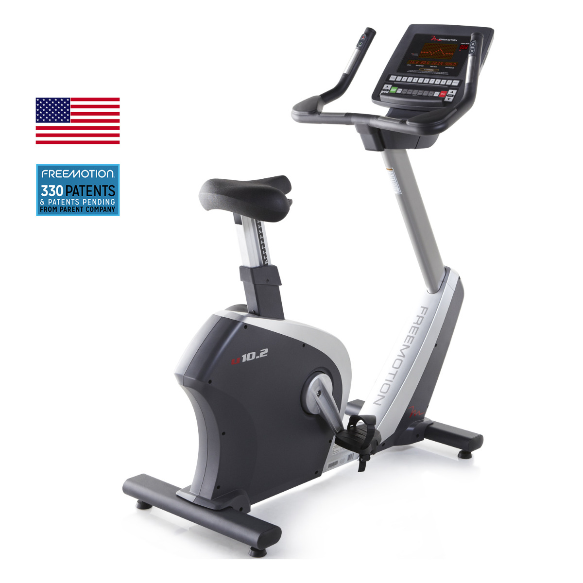 U10.2 LED Upright Bike