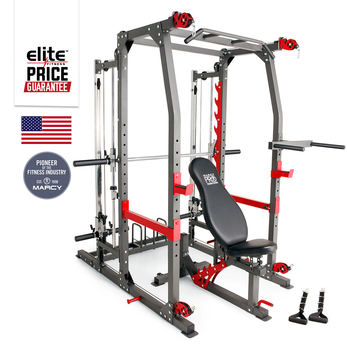 SM-4903 DELUXE SMITH CAGE WITH LINEAR BEARINGS & BENCH