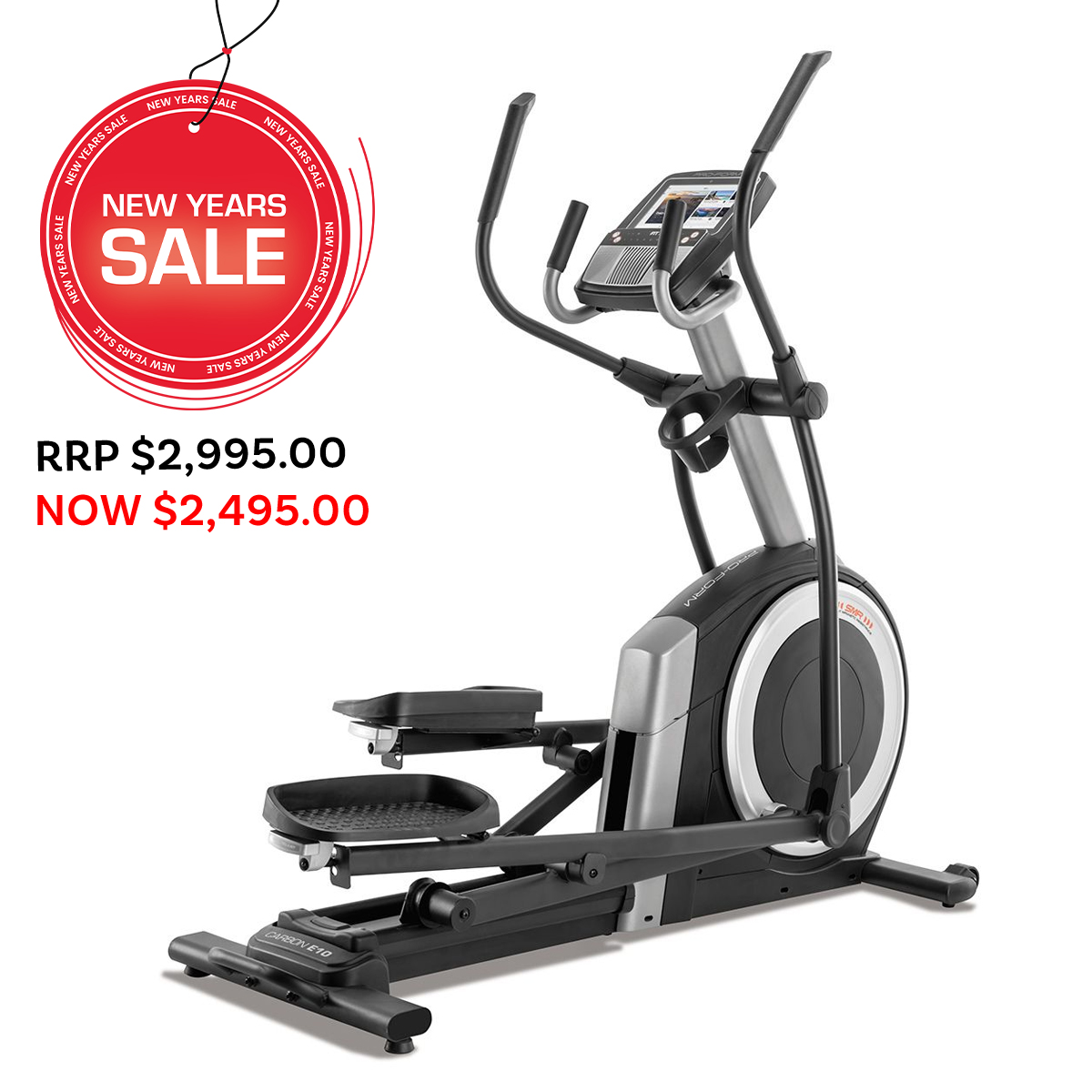 Carbon E10 Elliptical Crosstrainer