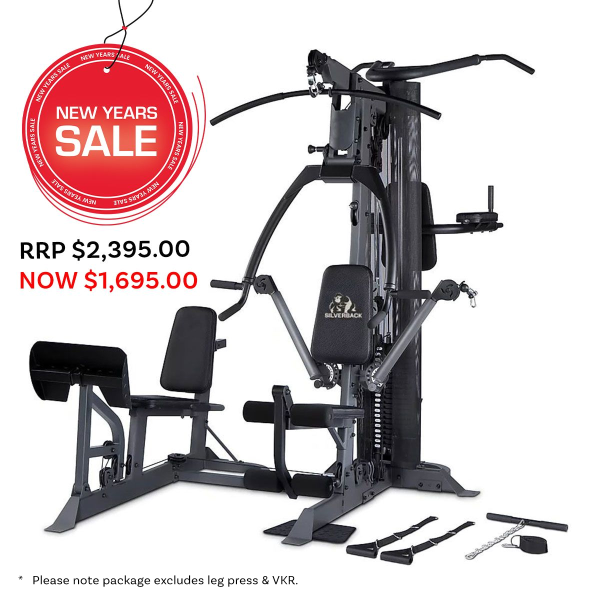 G5000 Home Gym Package includes Pec dec  - Excludes Leg Press and VKR 