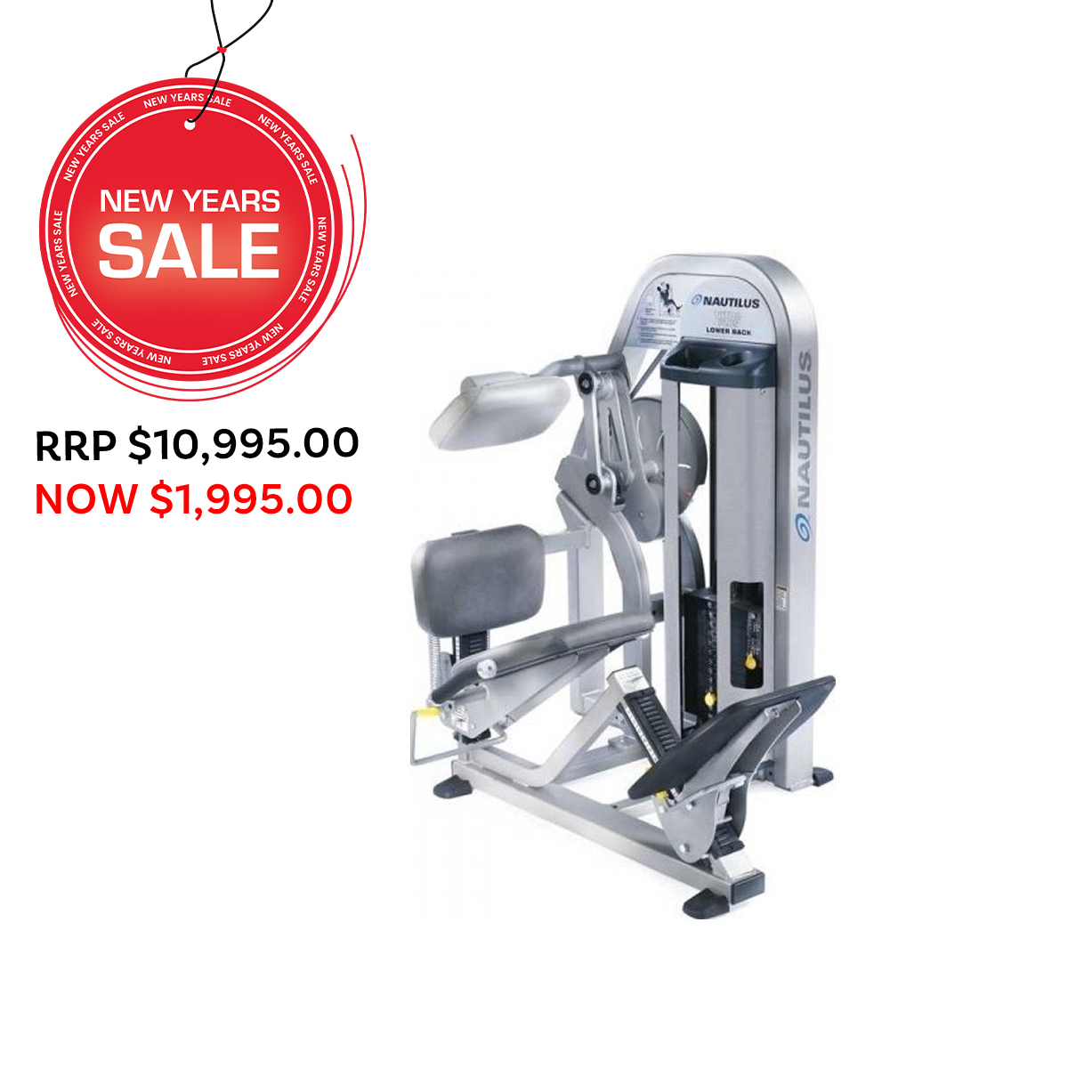 Nitro S3LB Lower Back Machine -Floor Model - Available in Christchurch