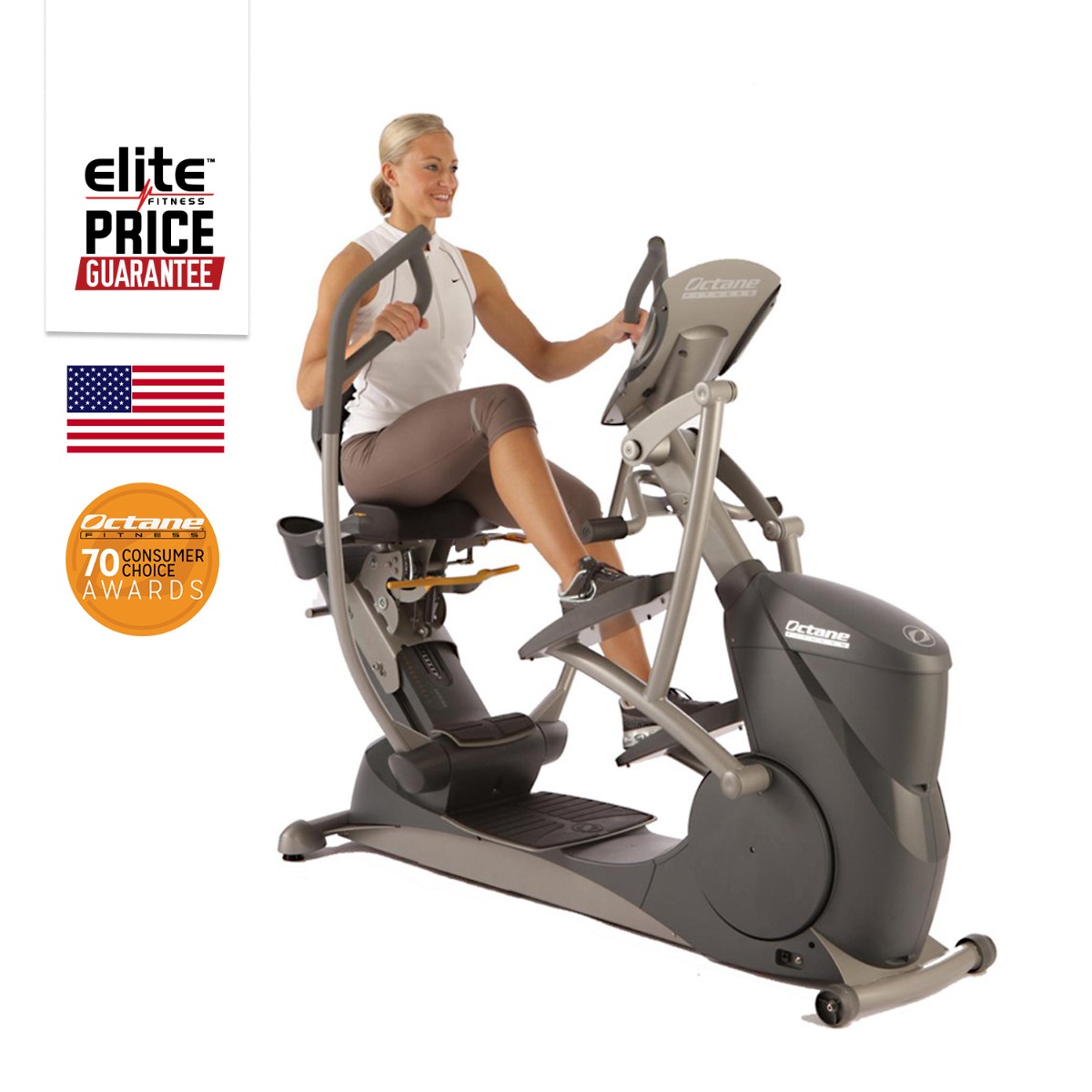 XRIDE XR6000 TOUCH SEATED ELLIPTICAL
