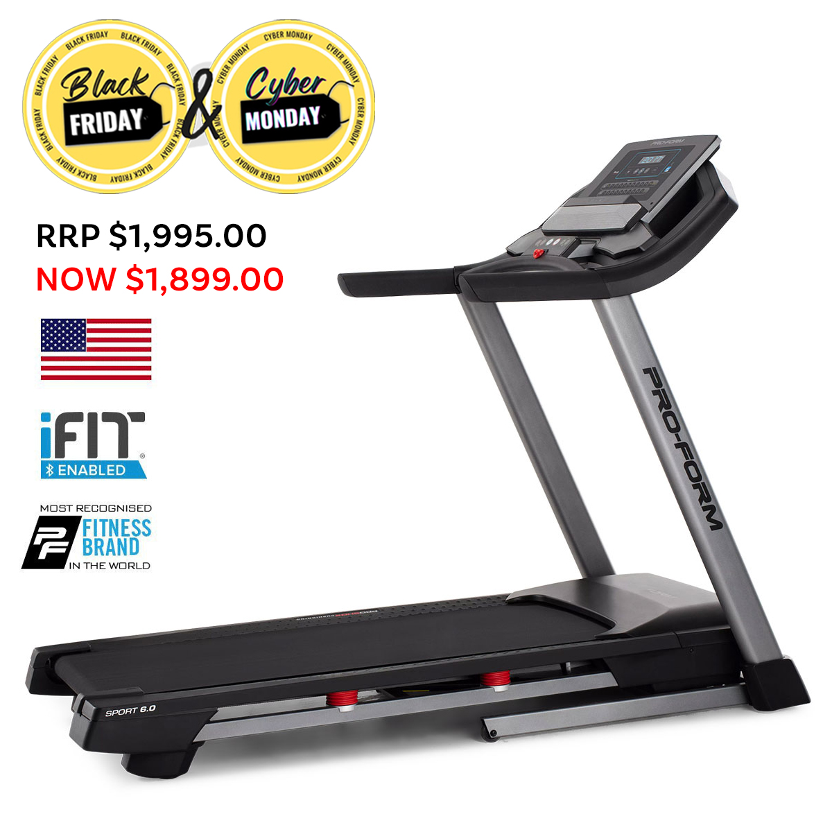 Sport 6.0 Treadmill Floor Model- Available In Auckland (St Johns) 