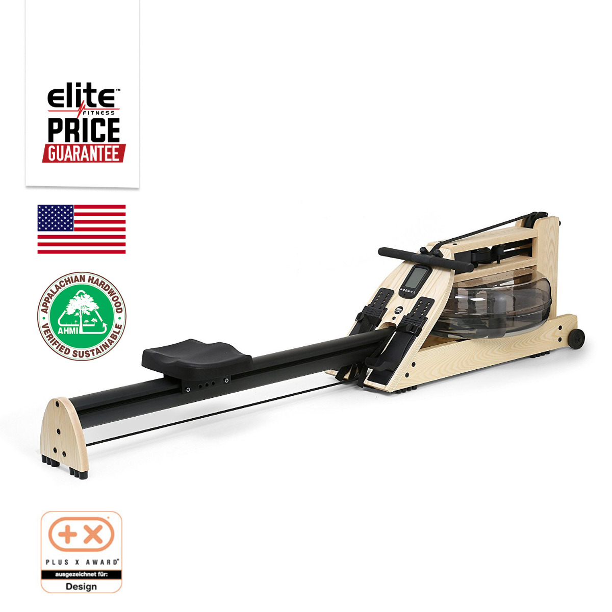 INDO-ROW  HONEY OAK STUDIO ROWING MACHINE