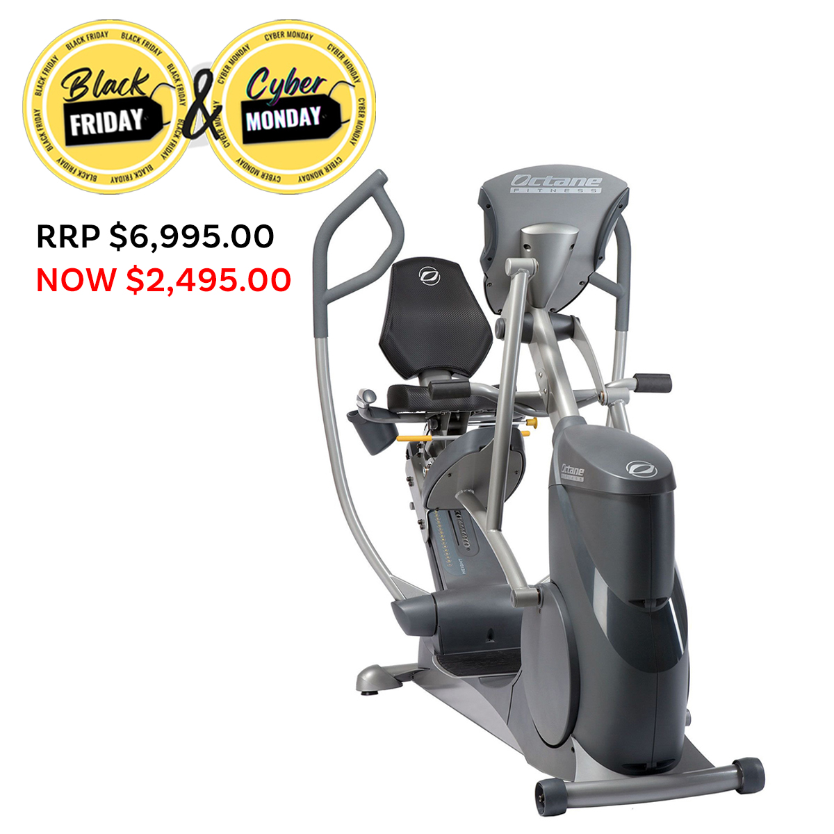 XR6 Seated Elliptical Crosstrainer - Floor Model/Available in Christchurch