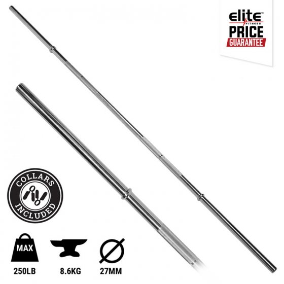 6ft Standard Weight Bar Elite Fitness NZ Elite Fitness NZ
