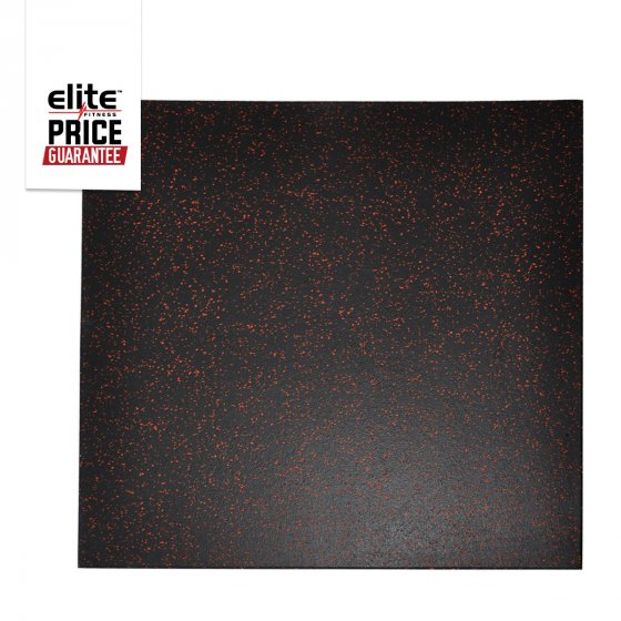Elite Star Lite Rubber Floor Tile Black Orange Fitness Nz Elite Star Lite Rubber Floor Tile Black Orange