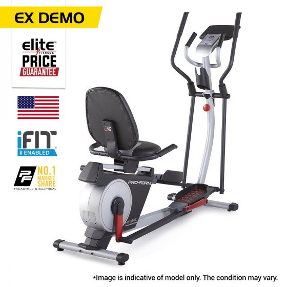 proform hybrid elliptical bike