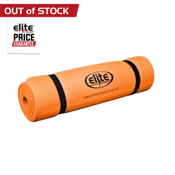 Elite Exercise Mat Orange Elite Fitness Nz Elite Fitness Nz