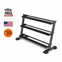 SUPERIOR 3-TIER DUMBBELL RACK
